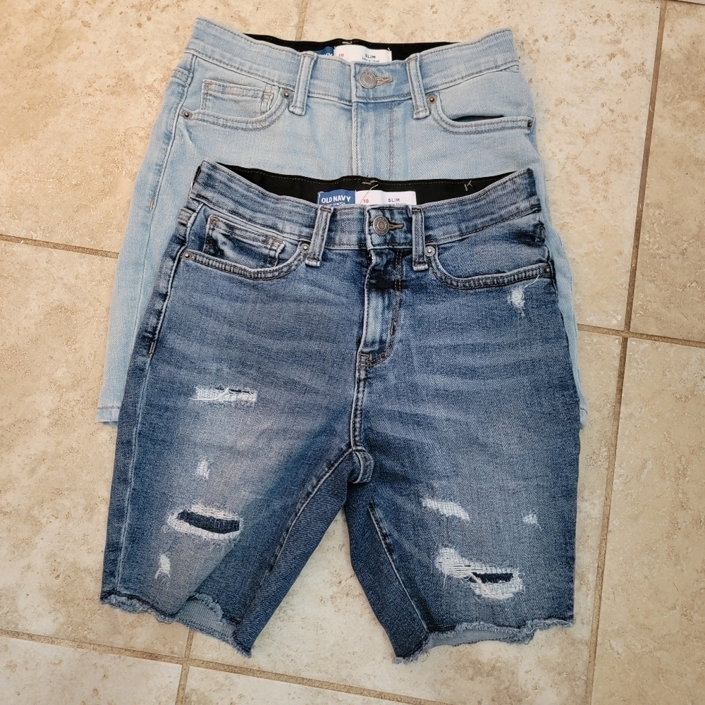 Old Navy Shorts Size 10 Slim 2 Pairs